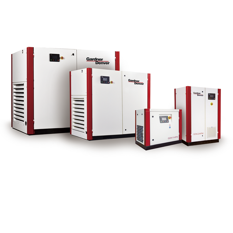 GDK series micro-oil screw air compressor 7-75kW