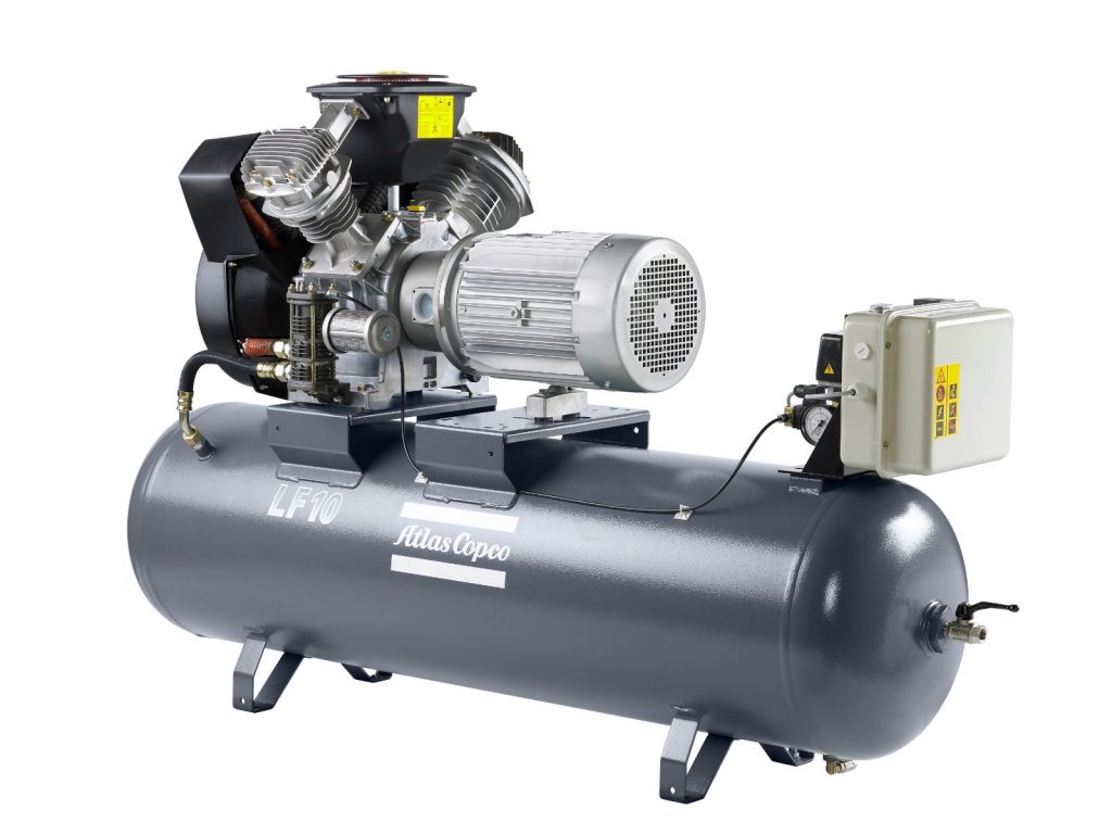 LF aluminum piston oil-free industrial compressor