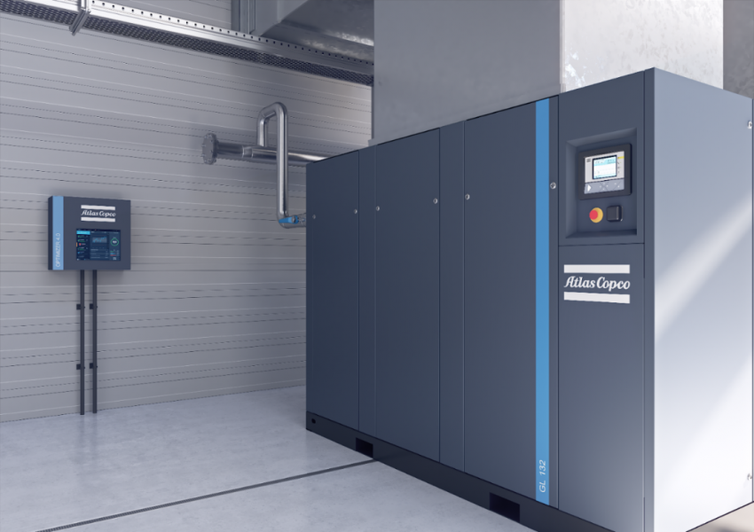 GL low pressure oil injection screw air compressor