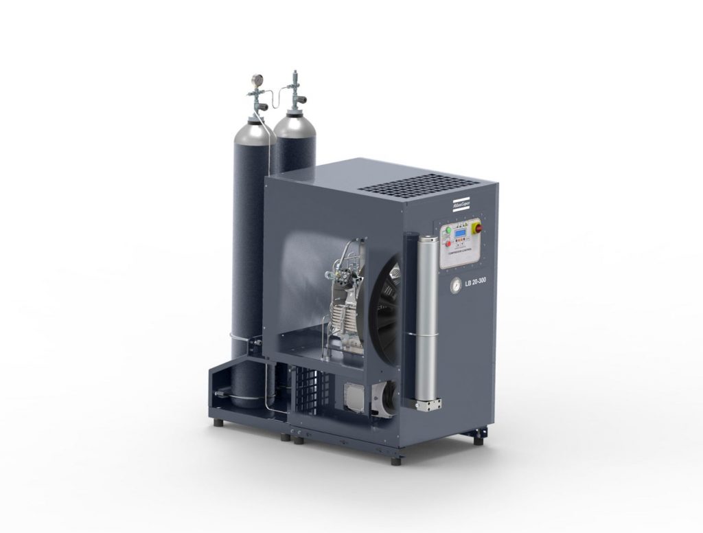 LB high pressure piston compressor
