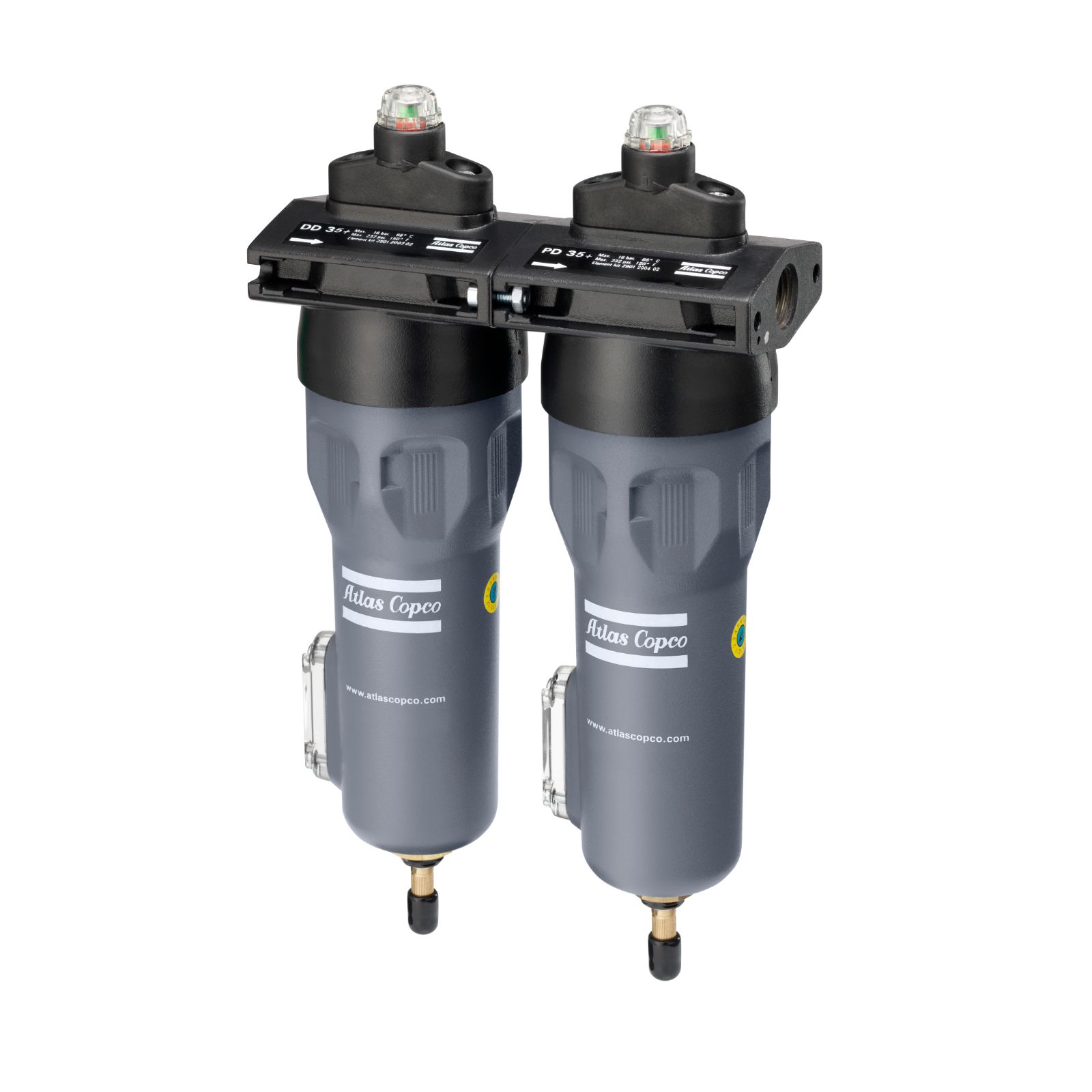 DDp(+) and PDp(+) dry dust filters