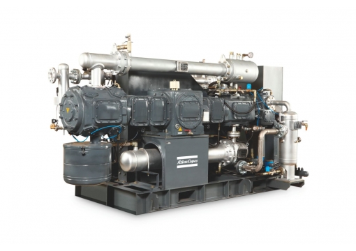 P series high pressure oil-free reciprocating piston compressor